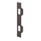 Prime-Line Max. Security Combo Door Strike 5-1/2 in. Hole Centers 1-5/8 x 11 in., Classic Bronze U 10538 - alternate 1